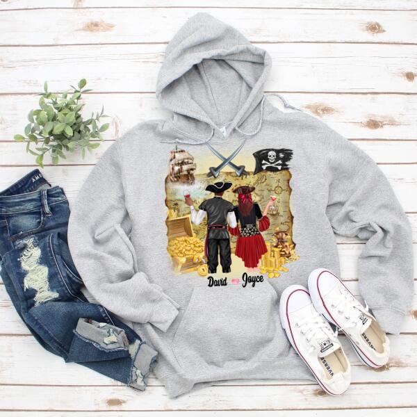 Personalized Halloween Hoodies Vintage - Cute Halloween Shirts - Gift Ideas For Married Couples