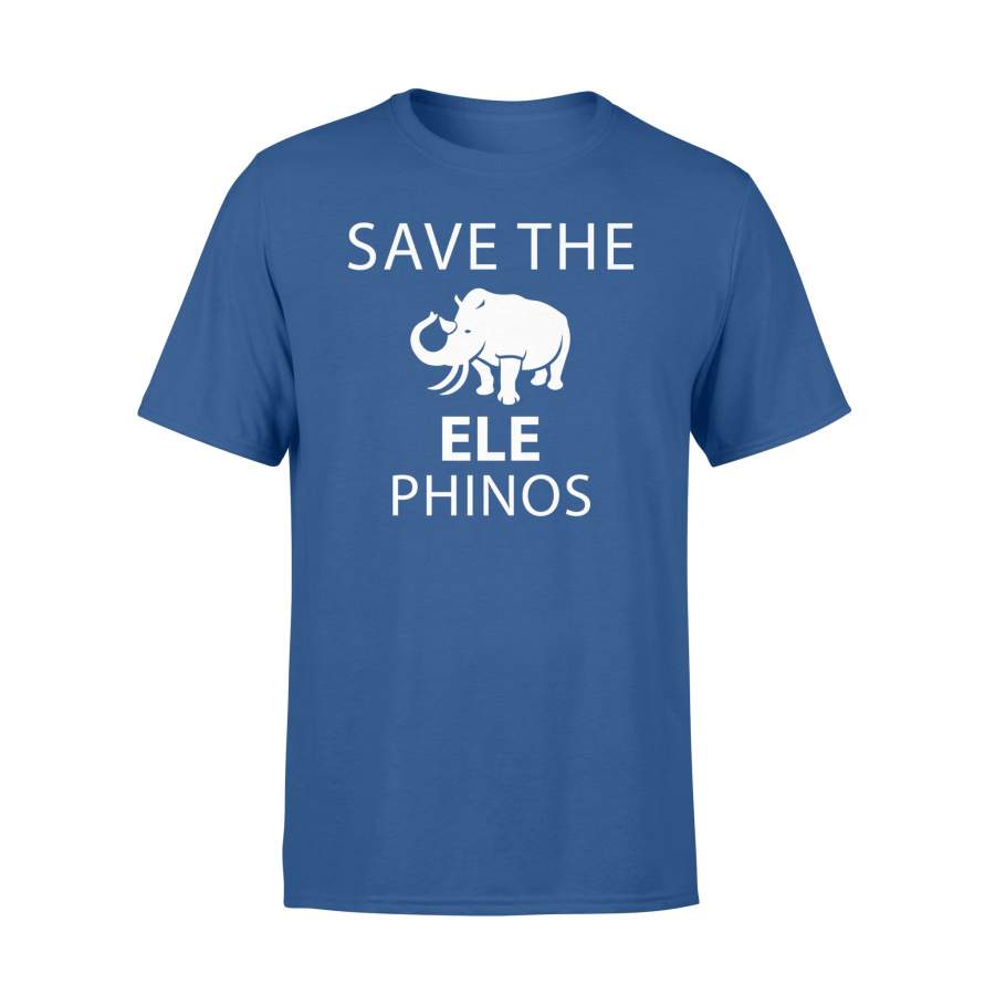 Elephino Rhino Elephant Save The Elephinos T-Shirt