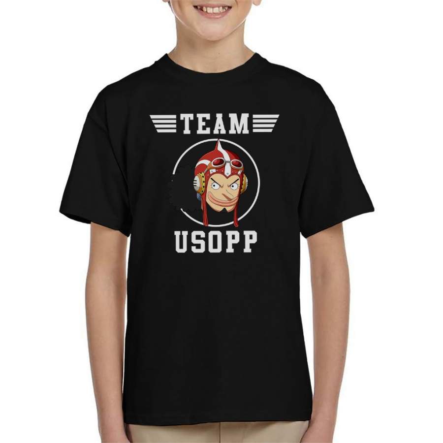 Team Usopp One Piece Kid’s T-shirt