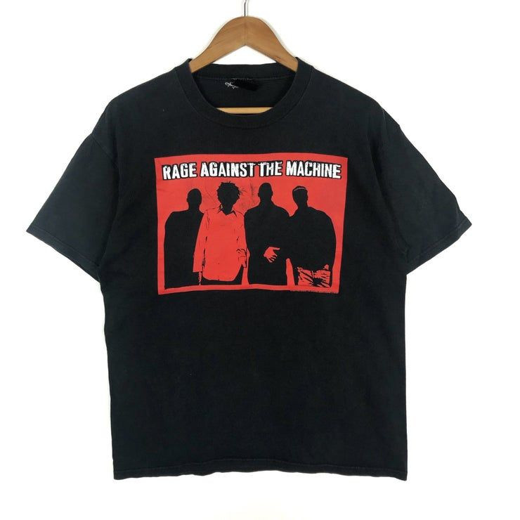 Vintage 90S Rage Against The Machine Giant Rock Heavy Metal Shirt