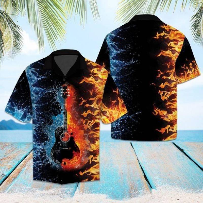 Amazing Guitar Hawaii Shirt Ha22177