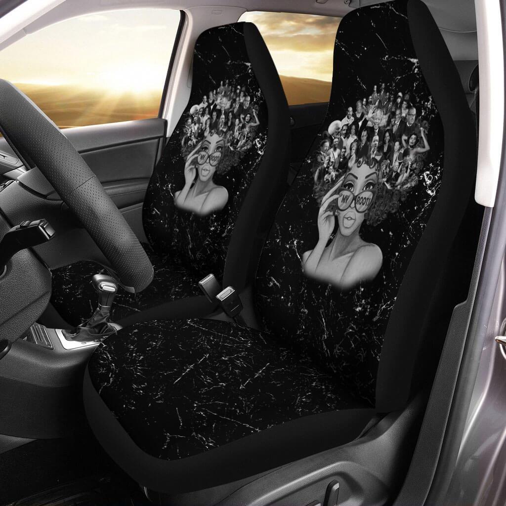 Melanin Automotive Seat Covers My Roots Seat Protector