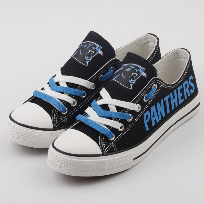 Carolina Panthers Shoes Custom Low Top Canvas Shoes Sport Sneakers