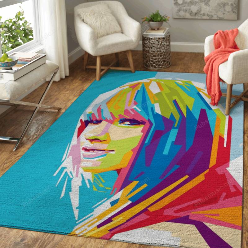 Taylor Swift illustration – Musicians Pop Art Rug Mats – Carpet