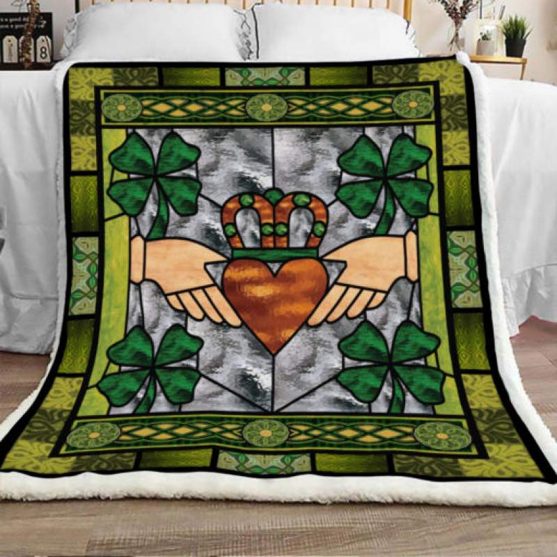 Irish Celtic Sherpa Blanket JR1702 68O50