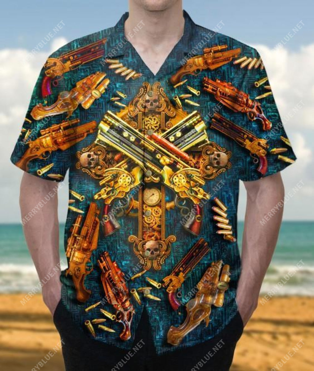 Play With It Gonna Waste My Bullet Unisex Hawaii Shirt Ha91279