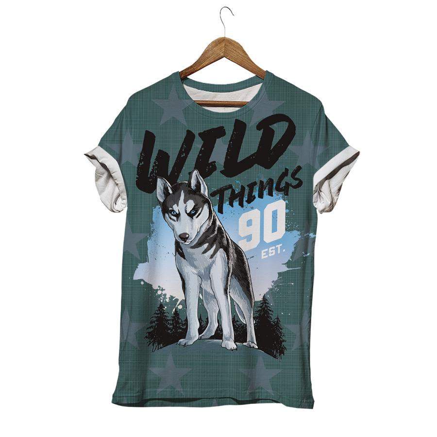 Wild Things Animal Shirt Wolf T-shirt