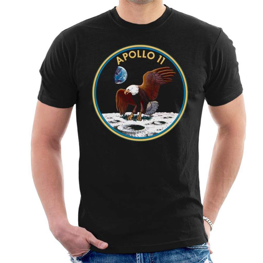NASA Apollo 11 Mission Badge Men’s T-Shirt