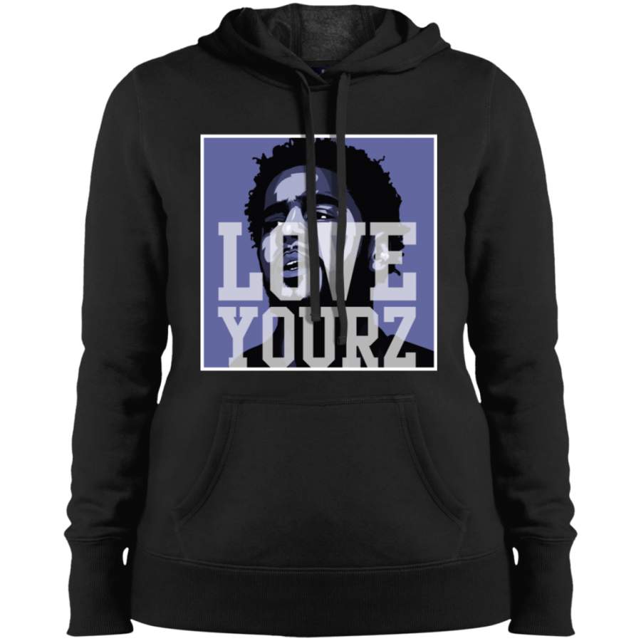 J Cole Love Yourz Ladies Pullover Hoodie