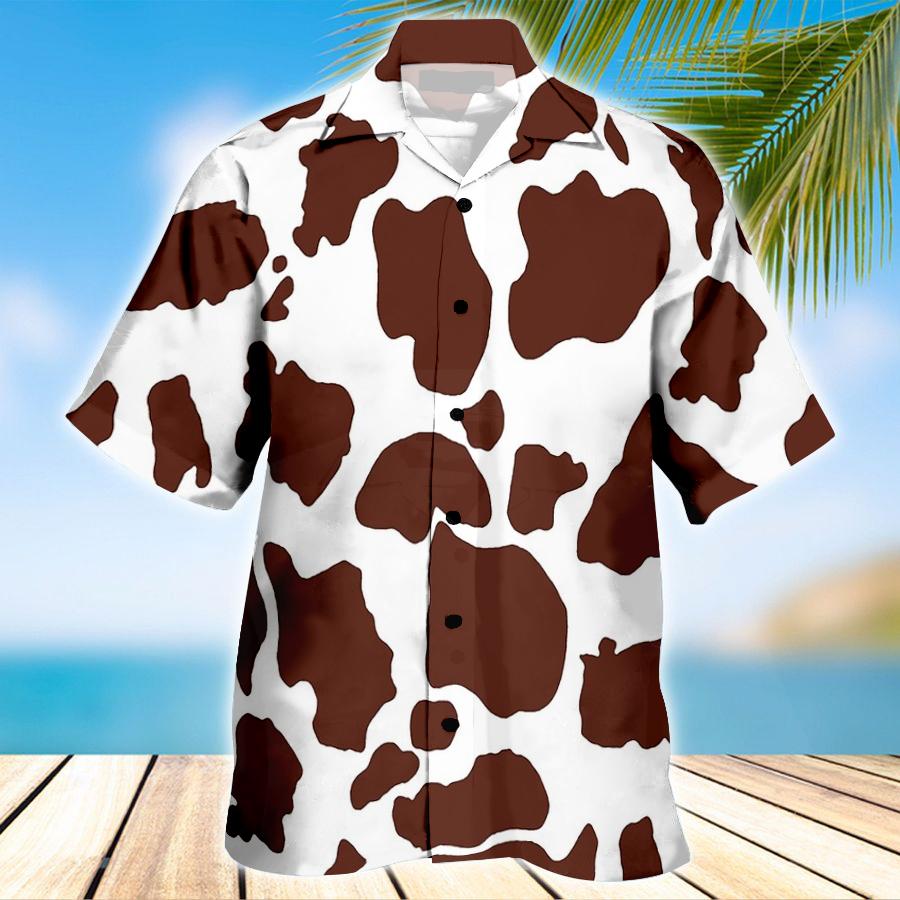 Brown Cattle Ocean Hawaii Shirt 1 Ha47506