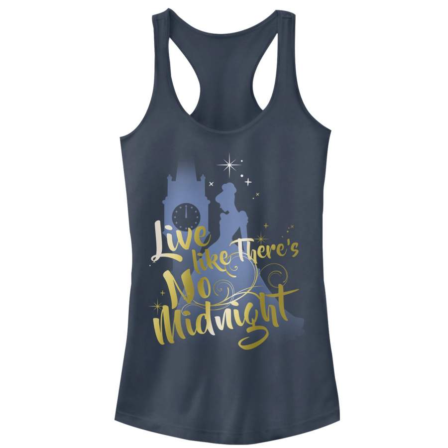 Cinderella Junior’s Live Like No Midnight  Racerback Tank