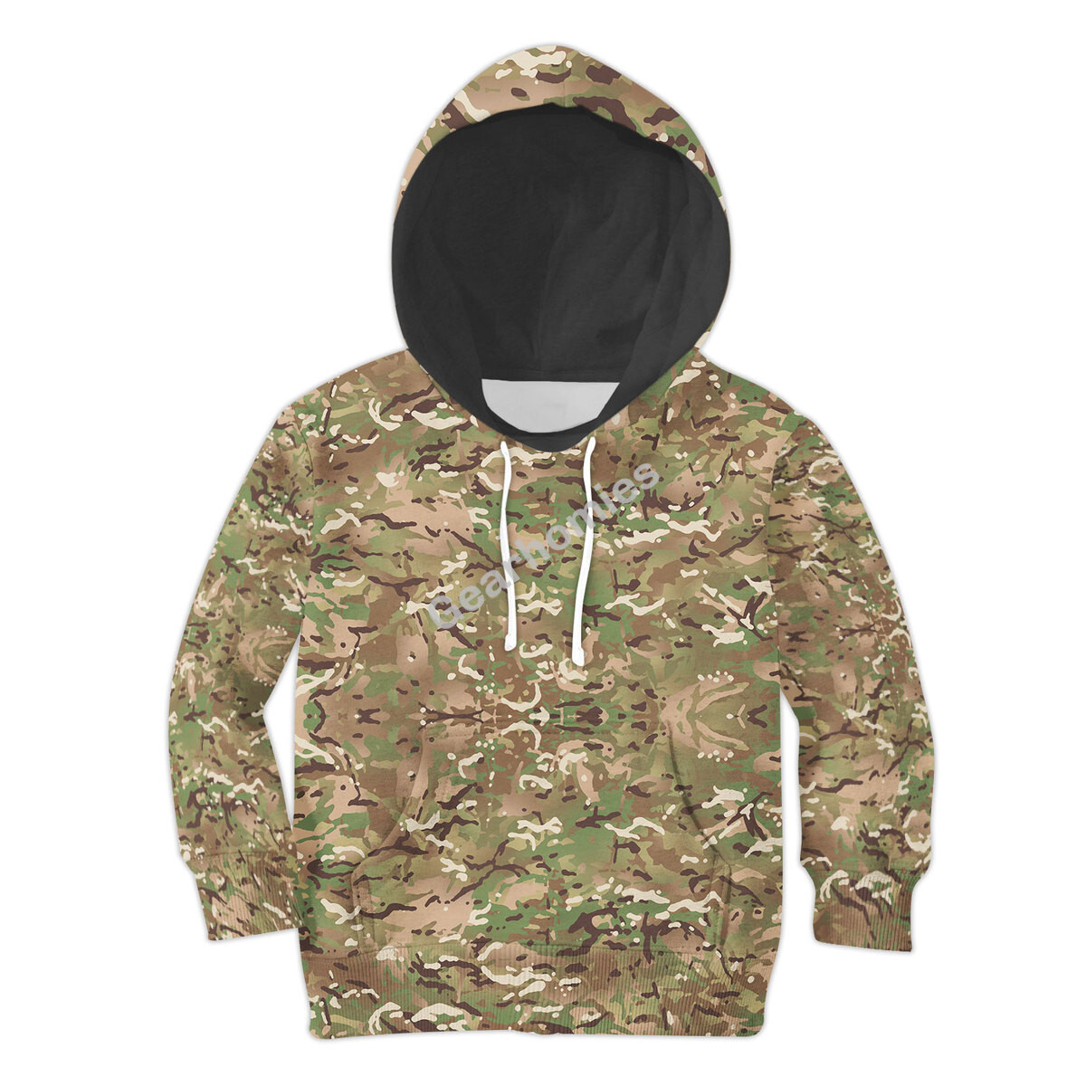 British Multi Terrain British Armed Forces Kid Hoodie