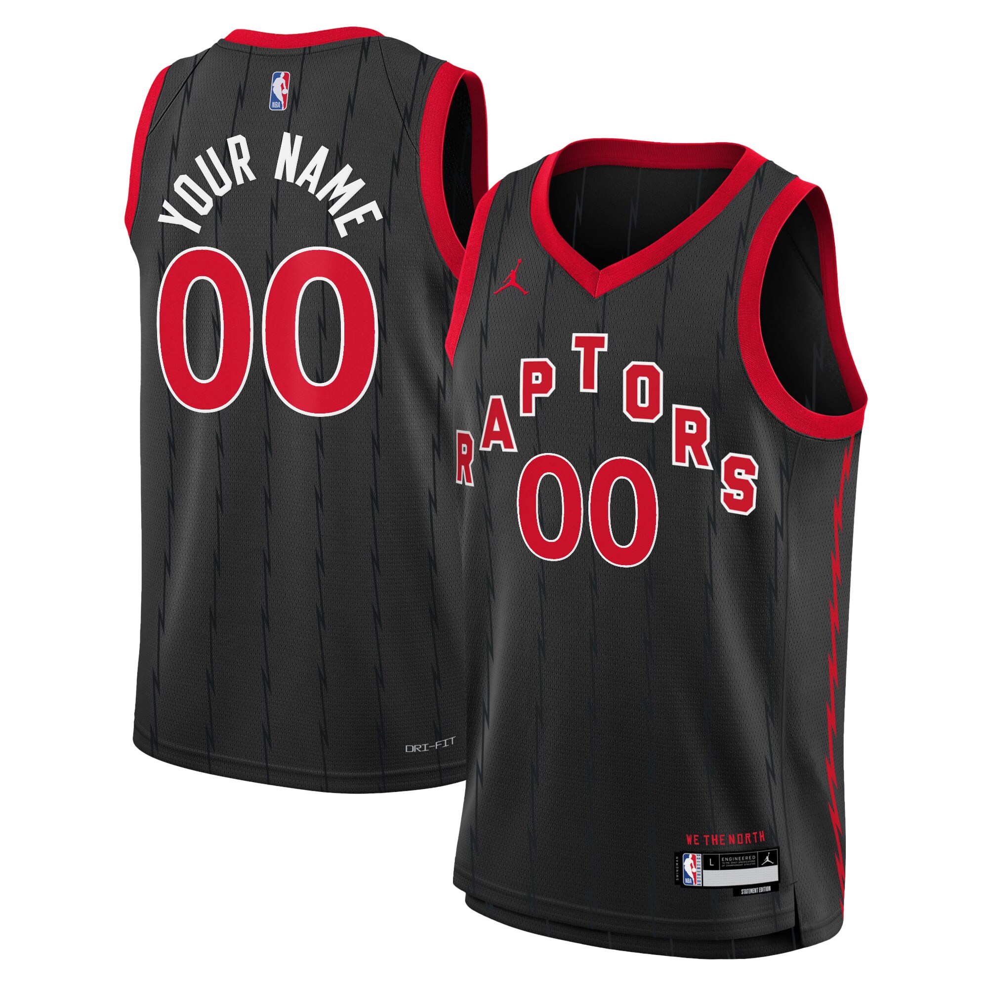 Toronto Raptors Jordan Statement Swingman Jersey 22 – Custom – Youth