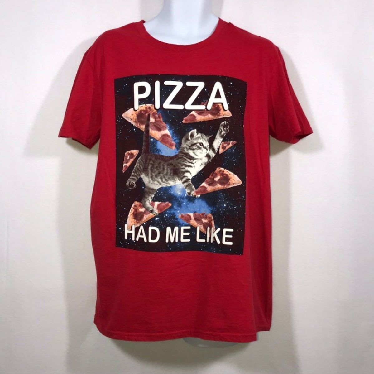 Public Opinion Cat Pizza Had Me Shirt