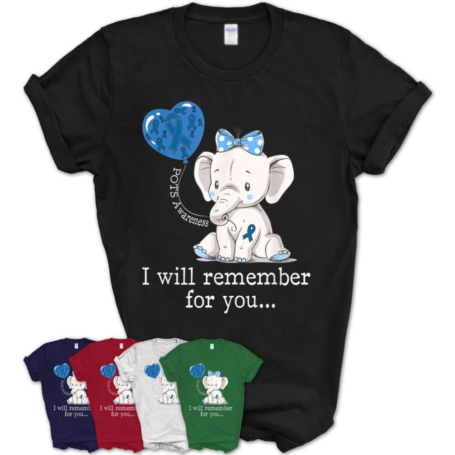 Pots Awareness Elephant T-Shirt – Teezou Store