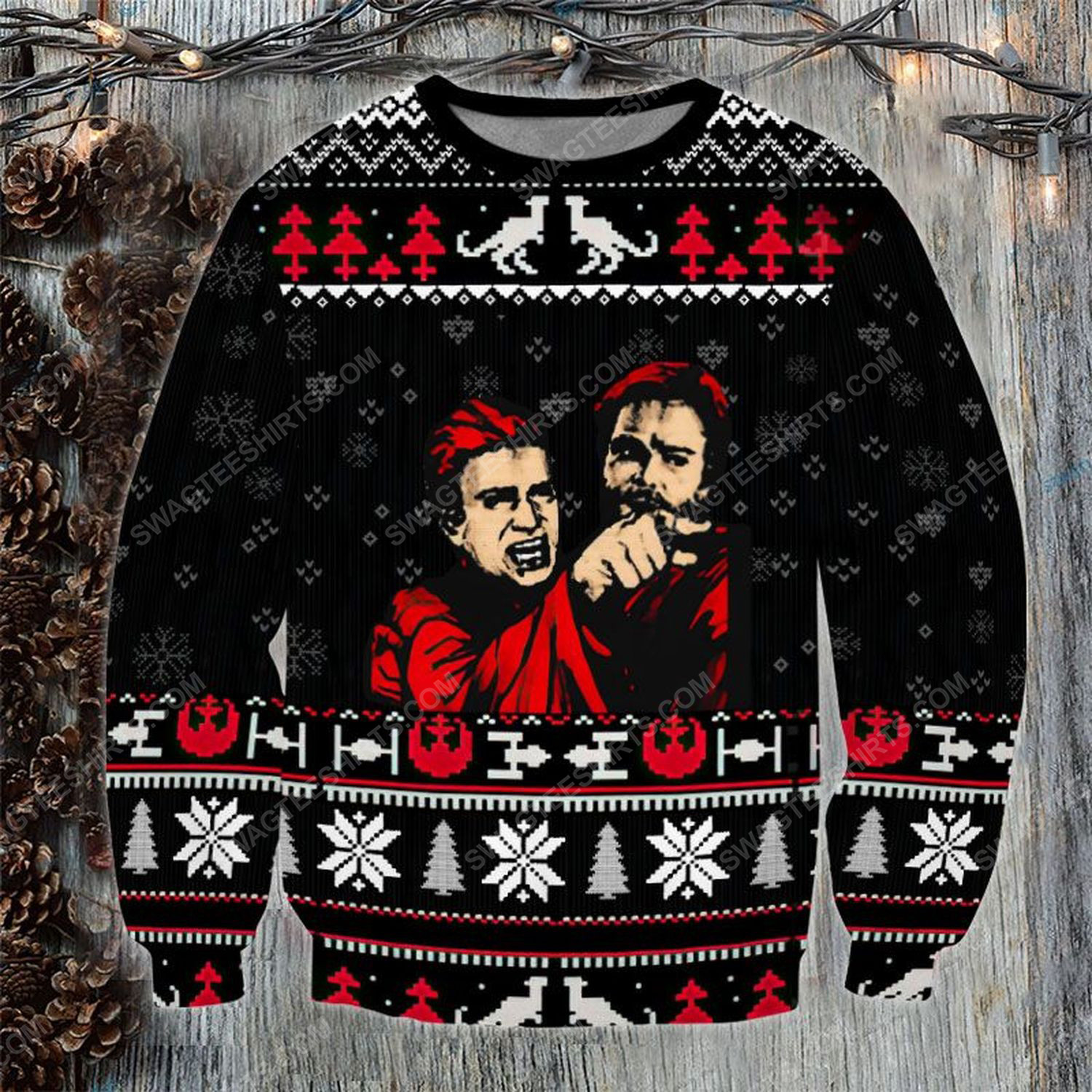 St.Ar W.Ars Anakin Skywalker Ugly Christmas Sweater 2021 Shirt For Women Men Couple Family Funny Cute