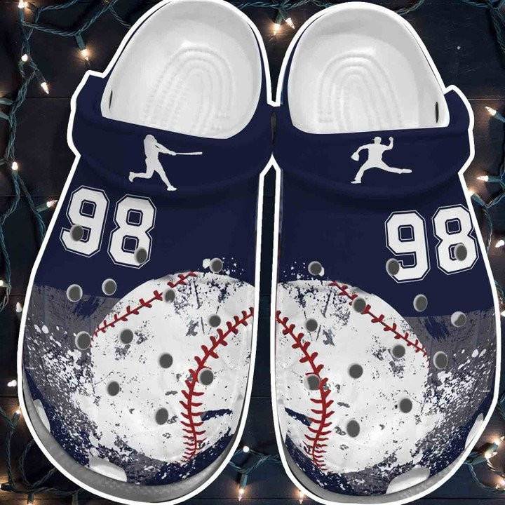 Big Baseball Vector Crocss Classic Clogs Shoes Actions In Baseball Crocss Classic Clogs Shoes For Men Women