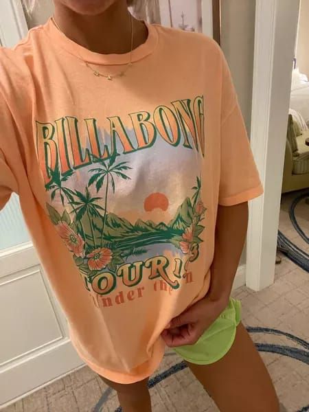 Billabong T-shirt, Gift For Women