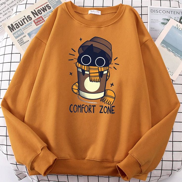 Black Cat Comfort Zone Sweatshirt