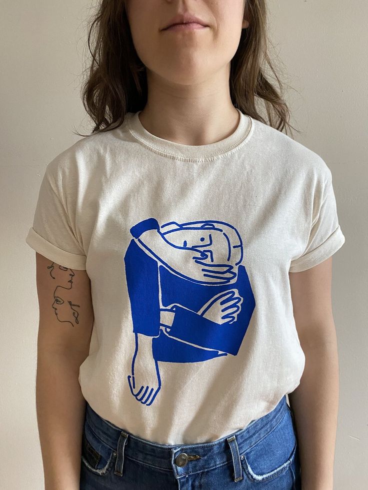 Blue Lady T-Shirt