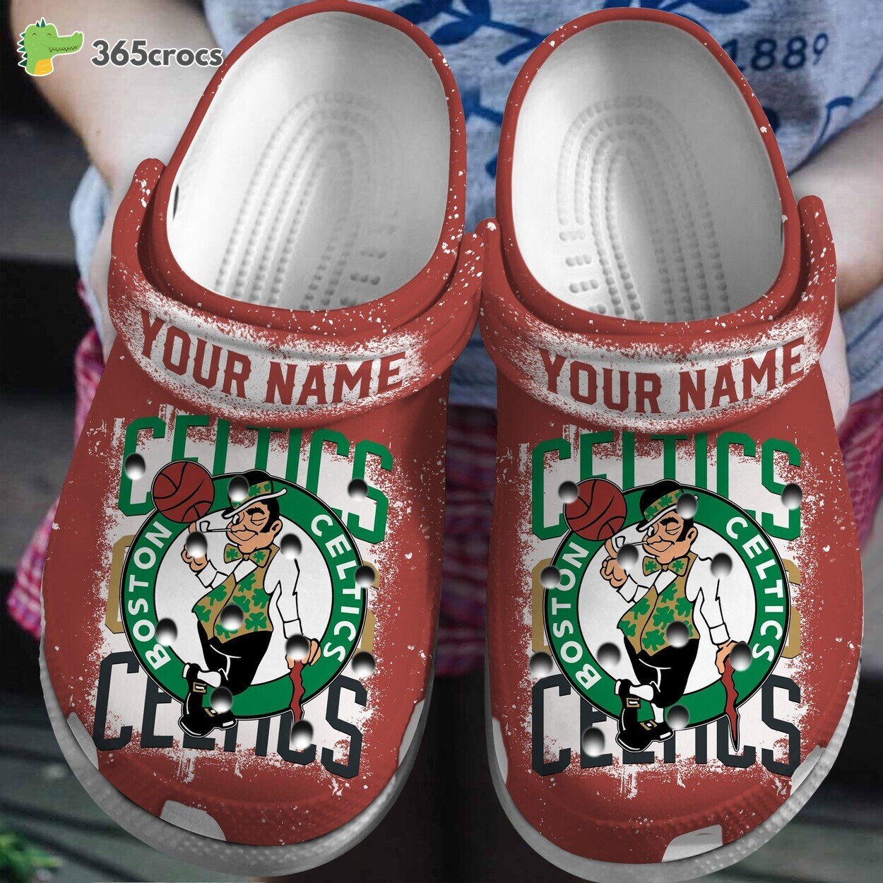 Boston Celtics NBA Premium Sport Comfortable Clogs Crocss Shoes Edition Three