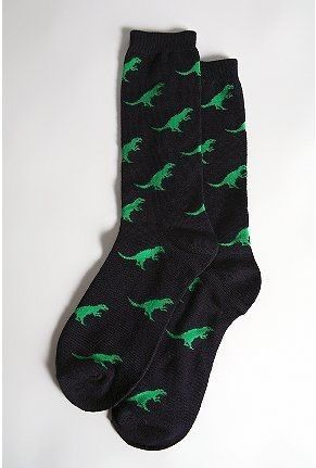 Boy’s Hot Sox Dinosaur Kid’s Crew Socks