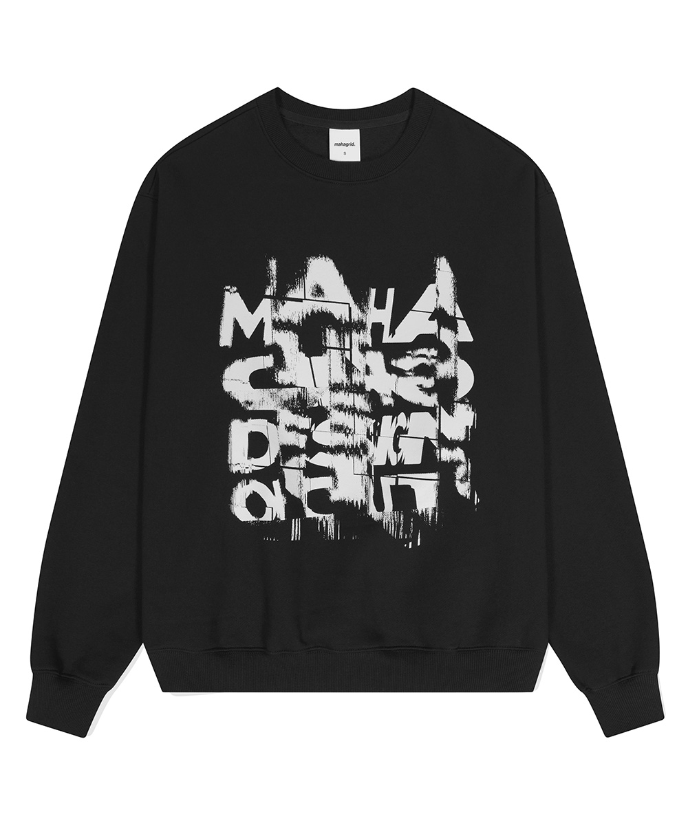 Broken Sweatshirt – Black