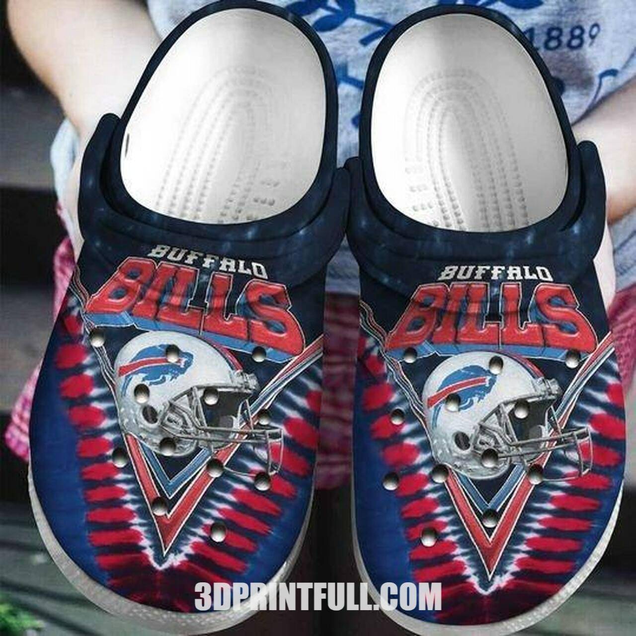 Buffalo Bills Personalized Crocss Crocband Clog Unisex Fashion Style For Women Men