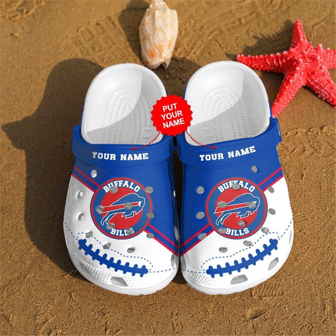 Buffalo Bills Personalized Custom For Nfl Fans Clog Crocss Shoes