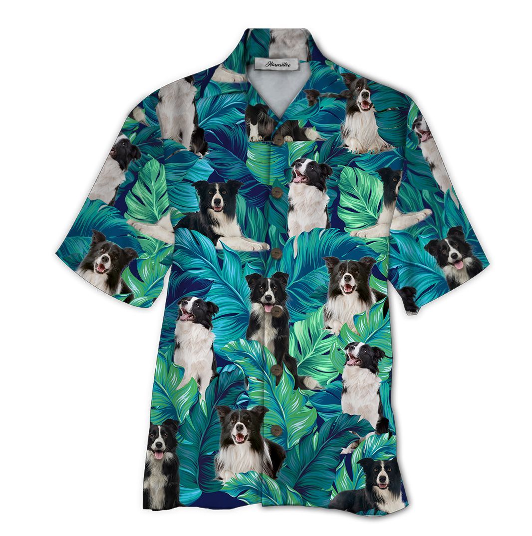 Border Collie Blue High Quality Unisex Hawaii Shirt For Men And Women Ha70846