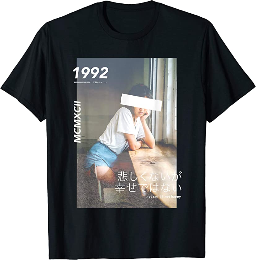 Aesthetic Japanese Vintage Streetwear Fashion Graphic Tee