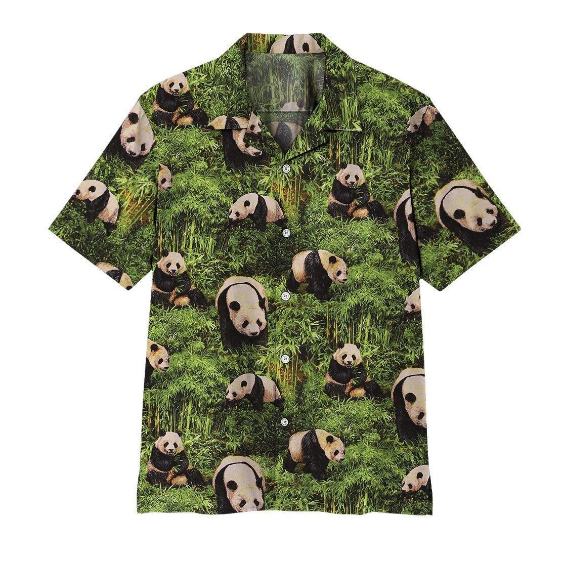 Panda Aloha Hawaii Shirt Colorful Short Sleeve Summer Beach Casual For Men And Women Ha55324