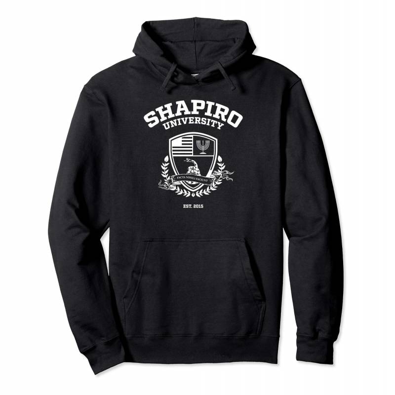 “shapiro University” Crest Hoodie