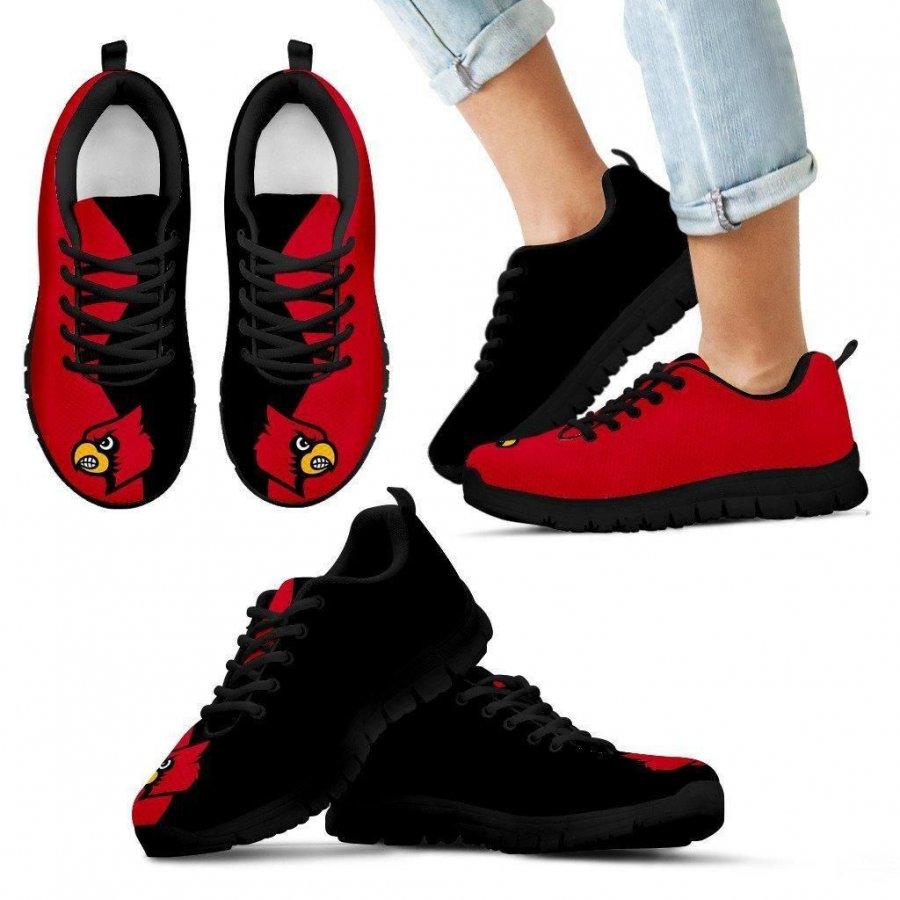 Two Colors Trending Lovely Louisville Cardinals Sneakers #376