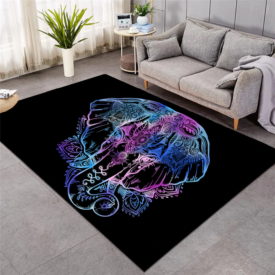 Pixie Line Elephant Rug