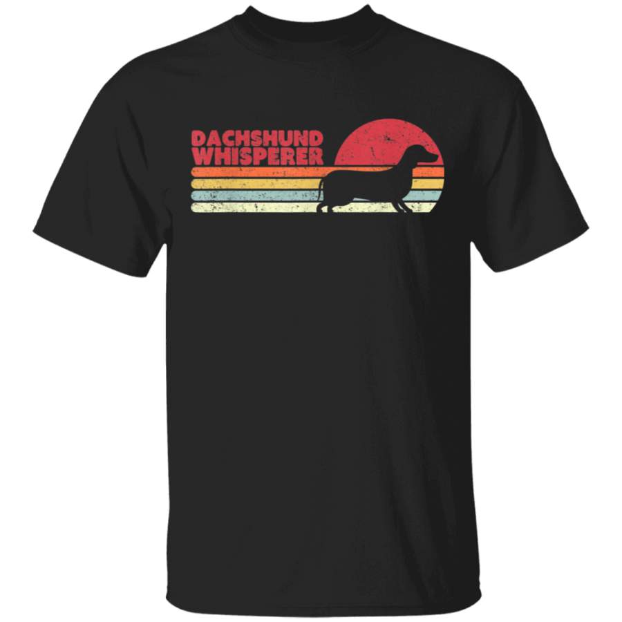 Funny Dachshund Whisperer Retro TShirt