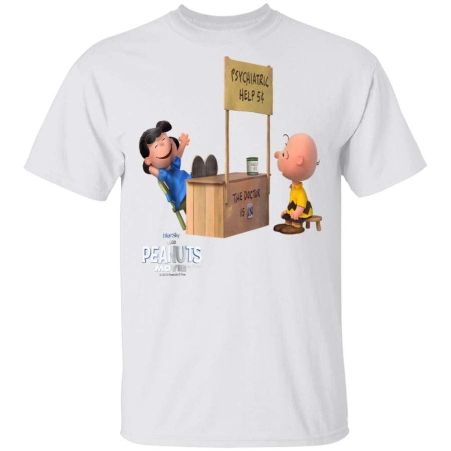 Peanuts Movie Charlie Brown  Lucy T-Shirt