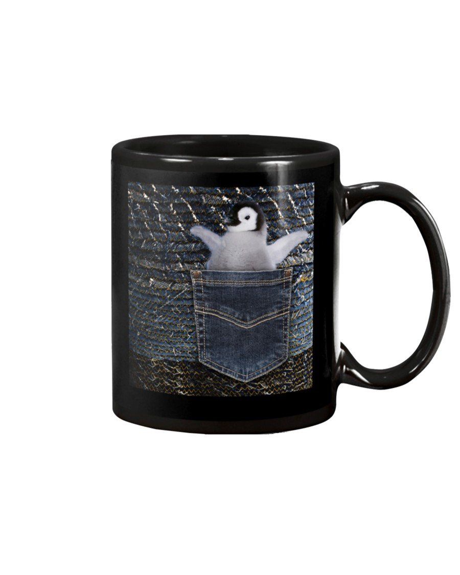 Puppy Penguin Want To Go Out Gift For Penguin Lovers Mug