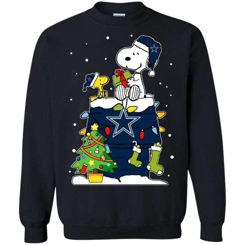 Dallas Cowboys Snoopy Ugly Christmas Sweaters Gift T-Shirt