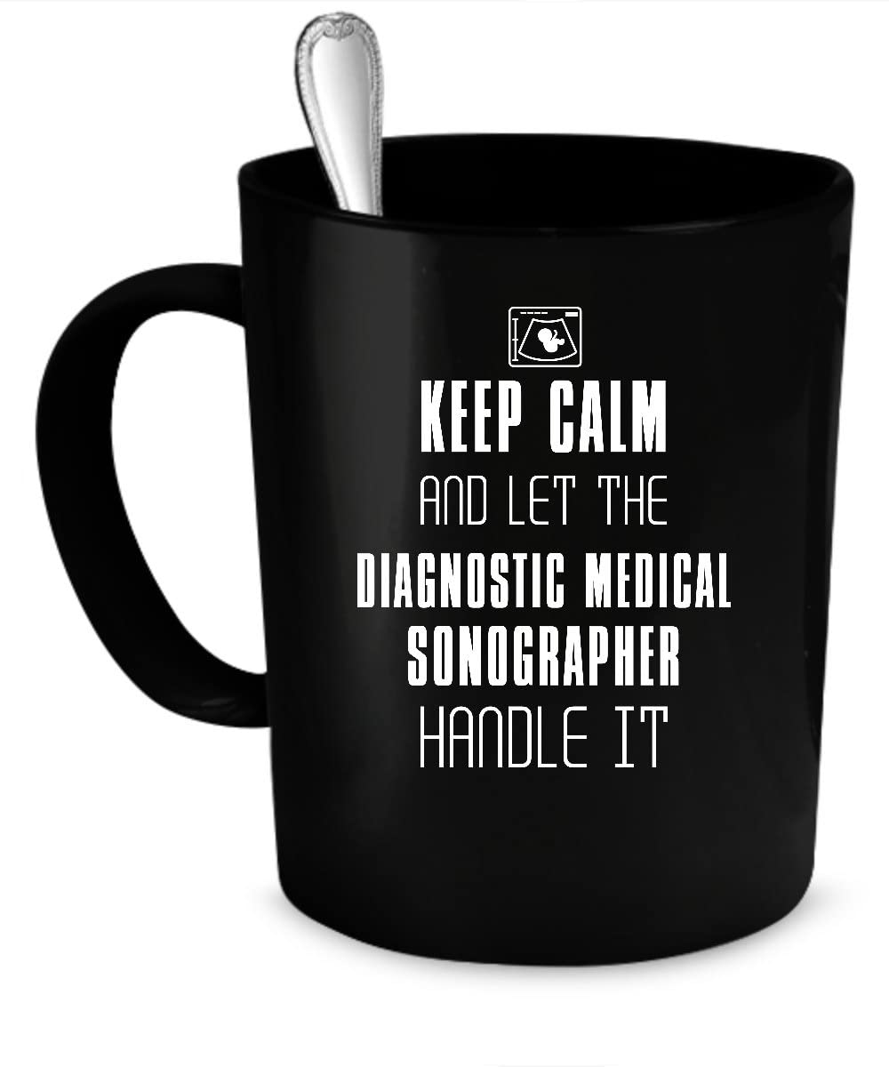 Medical Sonographer Coffee Mug 11 Oz. Perfect Gift For Your Dad, Mom, Boyfriend, Girlfriend, Or Friend –