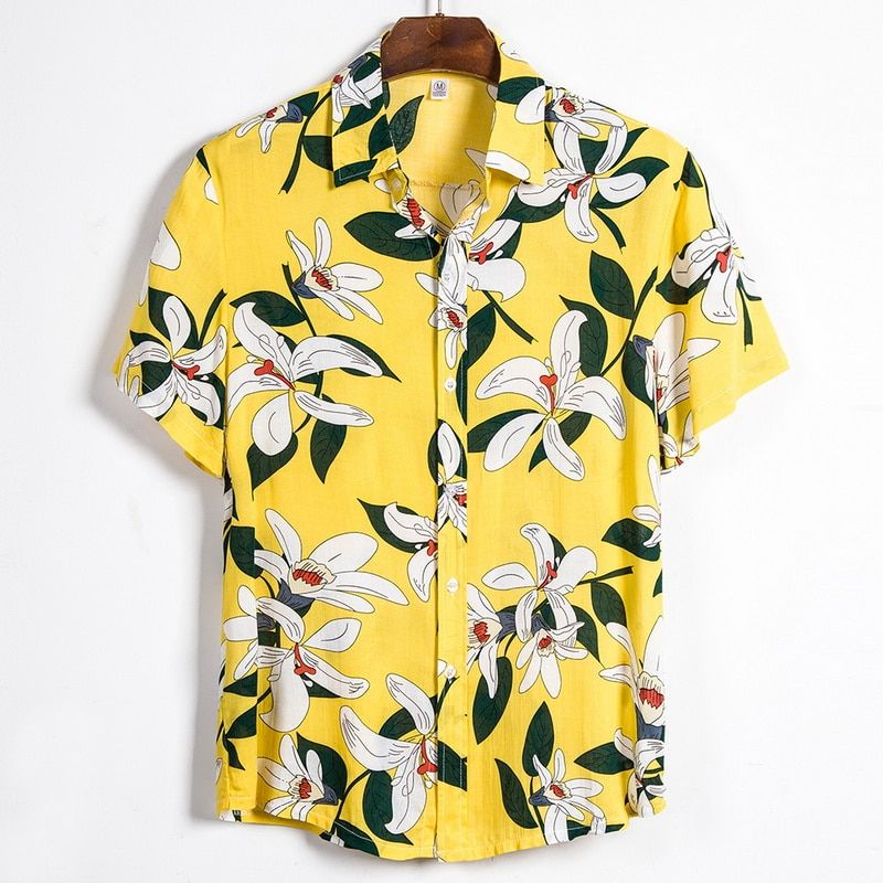 Surfing Yellow Awesome Design Unisex Hawaii Shirt For Men And Women Ha100798