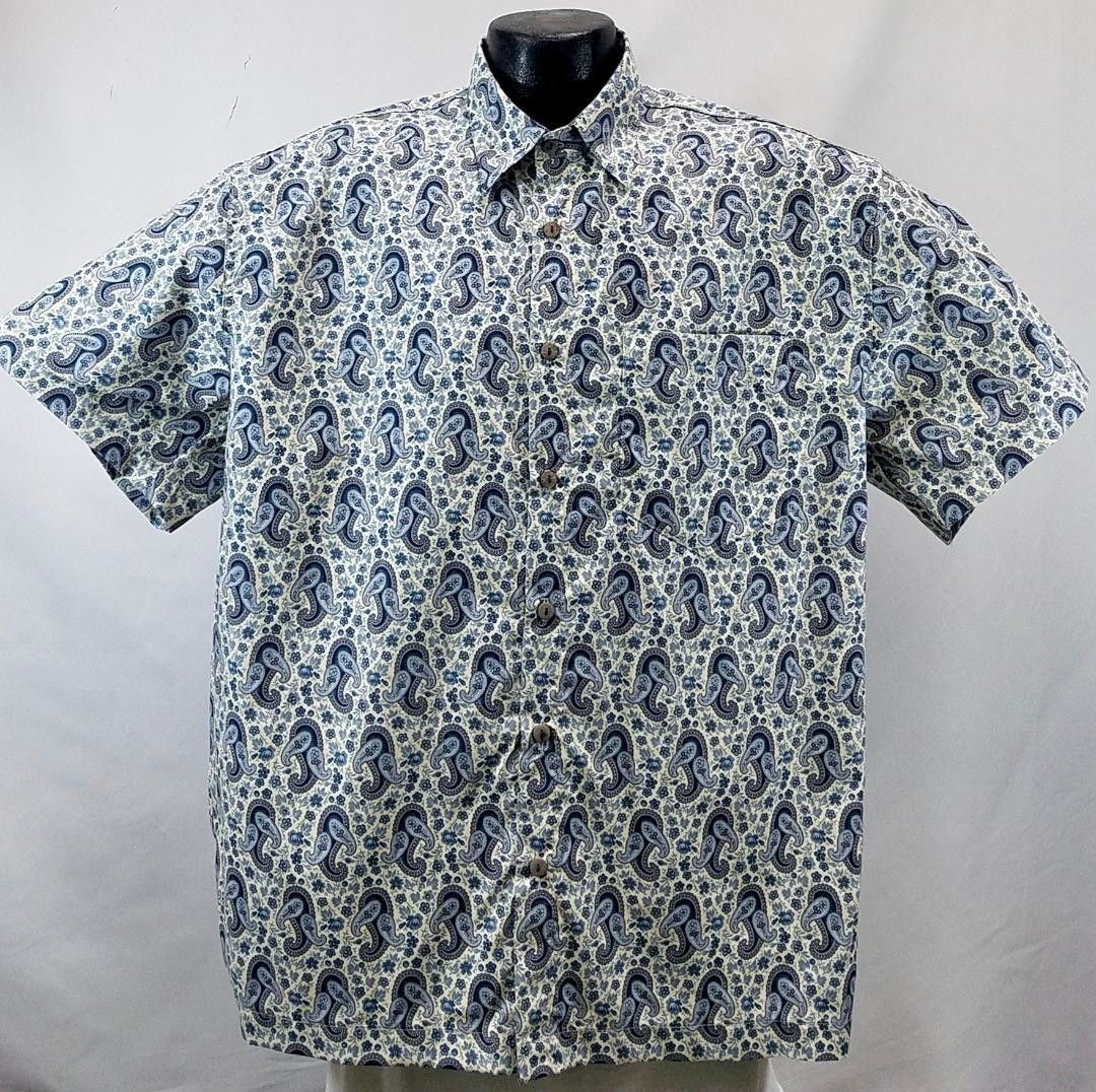 Retro Paisley Gray High Quality Hawaii Shirt Ha93074