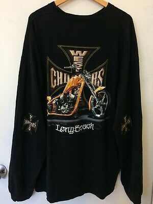 Vintage 3 West Coast Choppers Motorcycle Shirt