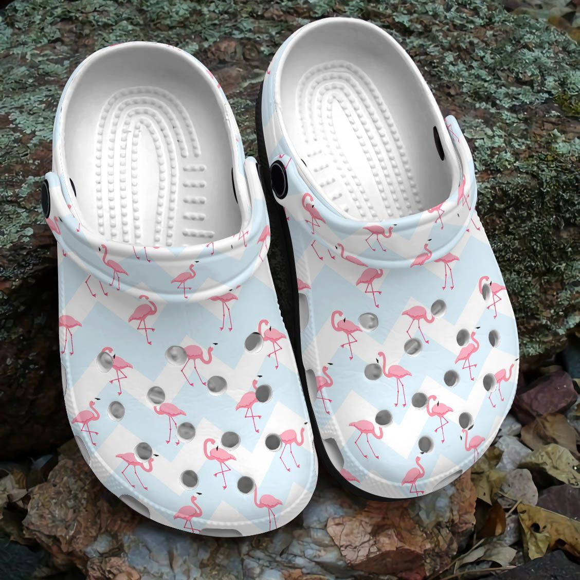 Flamingo Personalized Clog, Custom Name, Text, Color, Number Fashion Style For Women, Men, Kid, Print 3D Beautiful Flamingos