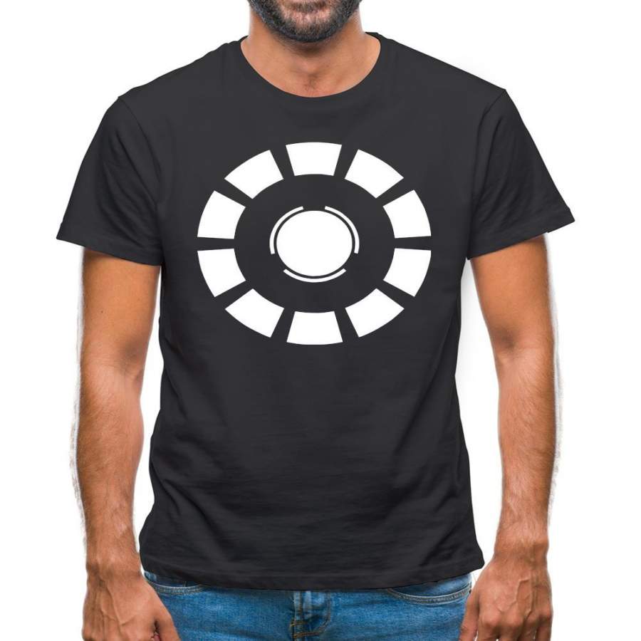 Arc Reactor Iron Man Mens T-Shirt