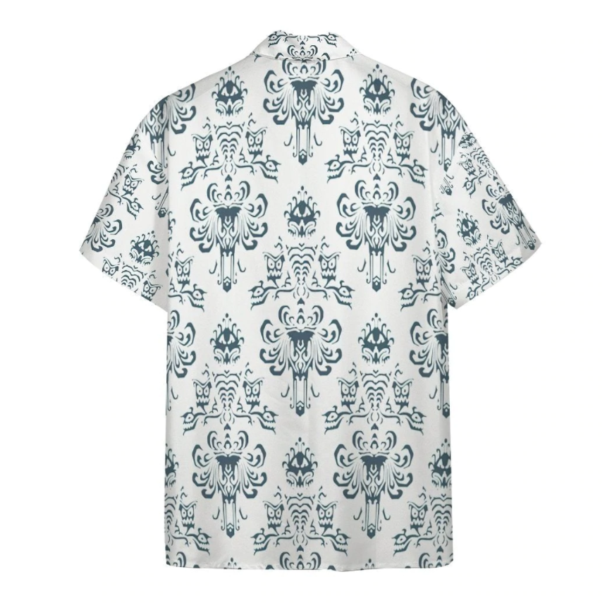 White Haunted Mansion Aloha Hawaii Shirts For Men Women Ha47966