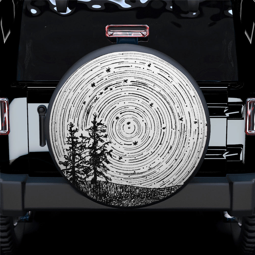 Traveling Camper Jeep Car Spare Tire Cover Gift For Campers