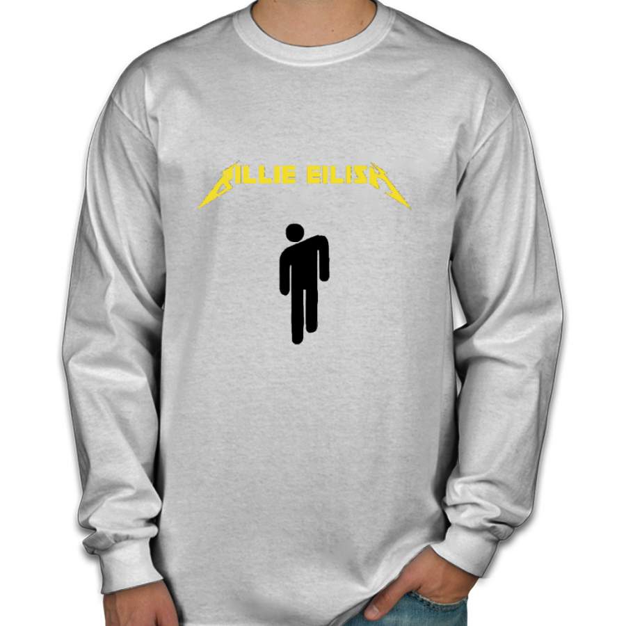 Billie Eilish x Metallica Men Long Sleeve Shirt