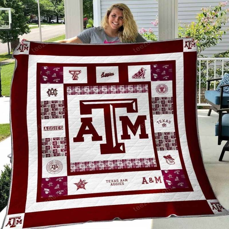 Texas A M Aggies Ver1 Blanket TH1507 Quilt