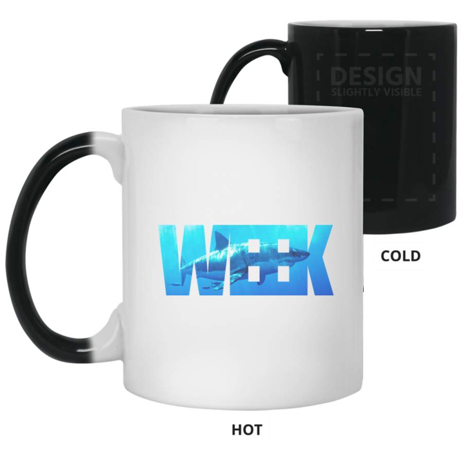 Week of The Shark- Novelty Graphic Color Changing Mug